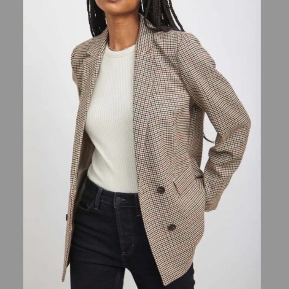 Rails Stanton Plaid Blazer - Picture 2 of 7